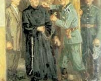 Św. Maksymilian w czasie uwięzienia na Pawiaku