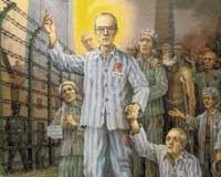 Obraz Świętego Maksymiliana Kolbego