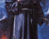 Obraz przedstawiający Św. Maksymiliana Kolbe